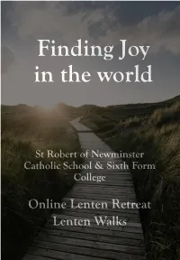 Open Suggested Walks and Prayers