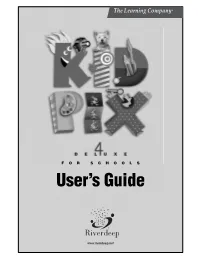 Kid Pix 4 User Guide