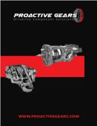 Proactive Gears Catalog