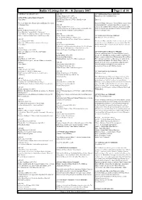 Radio 3 Listings for 10 – 16 January 2015 Page