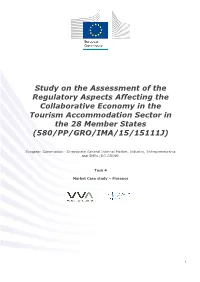 Study on the Assessment of the Regulatory Aspects Affecting The