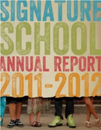 2011-2012 Annual Report with a Discerning Eye and to Provide Comments VI