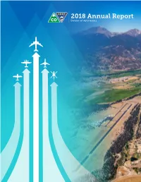 2018 Annual Report Division of Aeronautics 2018 Division of Aeronautics Annual Report