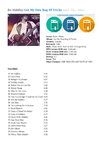 Bo Diddley Got My Own Bag of Tricks Mp3, Flac, Wma