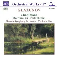 Glazunov US 27/5/03 6:24 PM Page 5