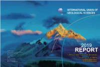 IUGS's Annual Report for 2019
