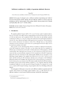 Sufficient Condition for Validity of Quantum Adiabatic Theorem