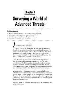Surveying a World of Advanced Threats