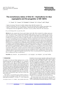 The Evolutionary Status of Sher 25 – Implications for Blue Supergiants and the Progenitor of SN 1987A