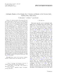 Earthquake Rupture at Focal Depth, Part I: Structure and Rupture of the Pretorius Fault, Tautona Mine, South Africa