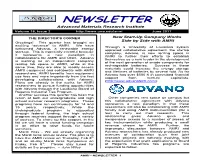 NEWSLETTER Advanced Materials Research Institute