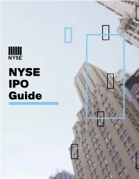 NYSE IPO Guide Third Edition