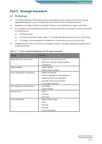 Part 3 Strategic Framework 3.1 Preliminary