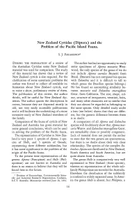 Diptera) and the Problem of the Pacific Island Fauna
