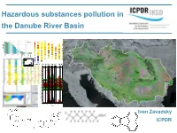 Hazardous Substances Pollution in the Danube River Basin