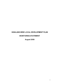 Highland-Wide Local Development Plan