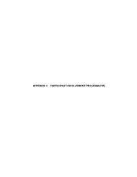 Appendix C Participant Involvement Program (Pip)