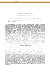 CONIFOLDS from D-BRANES in the Aftermath of the Second Superstring