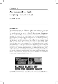 An Impossible Task? Scripting the Chilian Club