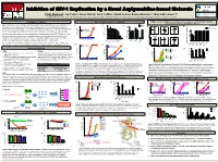 Inhibition of HIV-1 Replication by a Novel Acylguanidine-Based Molecule