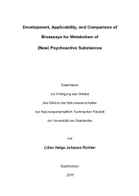 Psychoactive Substances