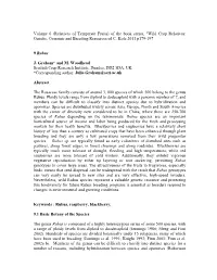 Relatives of Temperate Fruits) of the Book Series, "Wild Crop Relatives: Genetic, Genomic and Breeding Resources Ed C