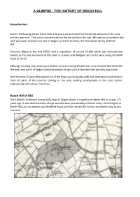 A Glimpse - the History of Beech Hill