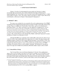 Chapter 3 – Affected Environment