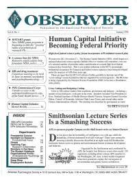 Observf4:R Published by the American Psychological Society Vol