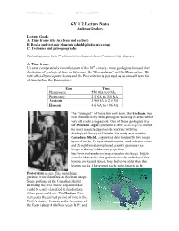 GY 112 Lecture Notes D