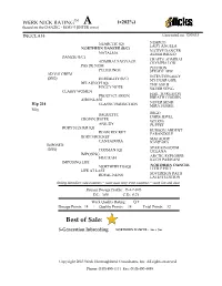 PEDIGREE EVALUATION and EXPLANATION