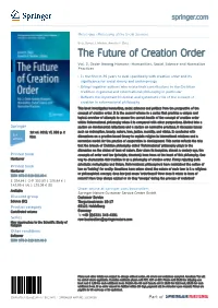 The Future of Creation Order Vol