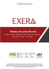 Weekly Security Review