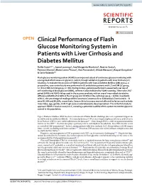 Clinical Performance of Flash Glucose Monitoring System in Patients With