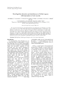 Dinoflagellate Diversity and Distribution in Chilika Lagoon with Description of New Records