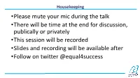 Presentation