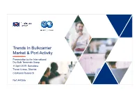 Trends in Bulkcarrier Market & Port Activity.Pptx