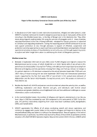 UNHCR Contributions Report of the Secretary-General on Oceans And
