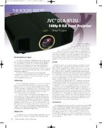 Widescreen Review Magazine's Review of the DLA-RS2