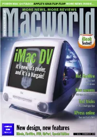 As Macworld's
