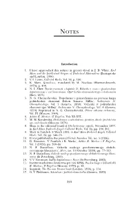 Introduction 11. I Have Approached This Subject in Greater Detail in J. D