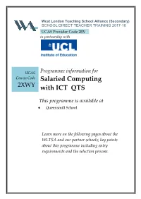Salaried Computing with ICT