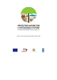 Status of the Project Activities by 30Th November 2019