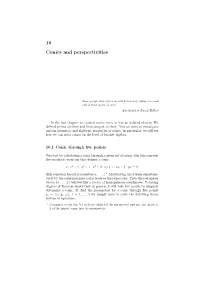 10 Conics and Perspectivities