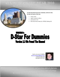 D-Star for Dummies V2.3 August 5, 2010
