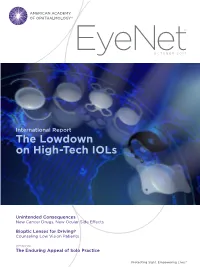 The Lowdown on High-Tech Iols