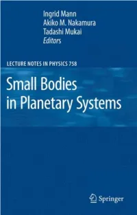 Small Bodies in Planetary Systems.Pdf