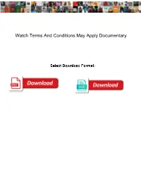 Watch Terms and Conditions May Apply Documentary