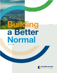 Building a Better Normal: Our Focus