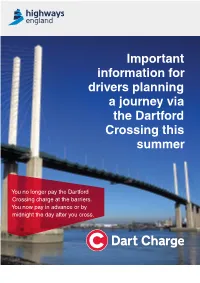 Dart Charge Summer Leaflet